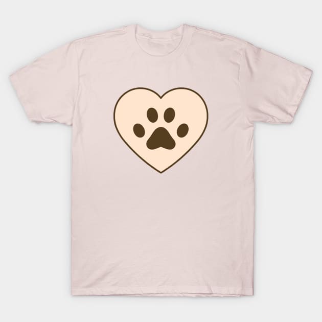 Paw for a Cause T-Shirt by Lovely Animals